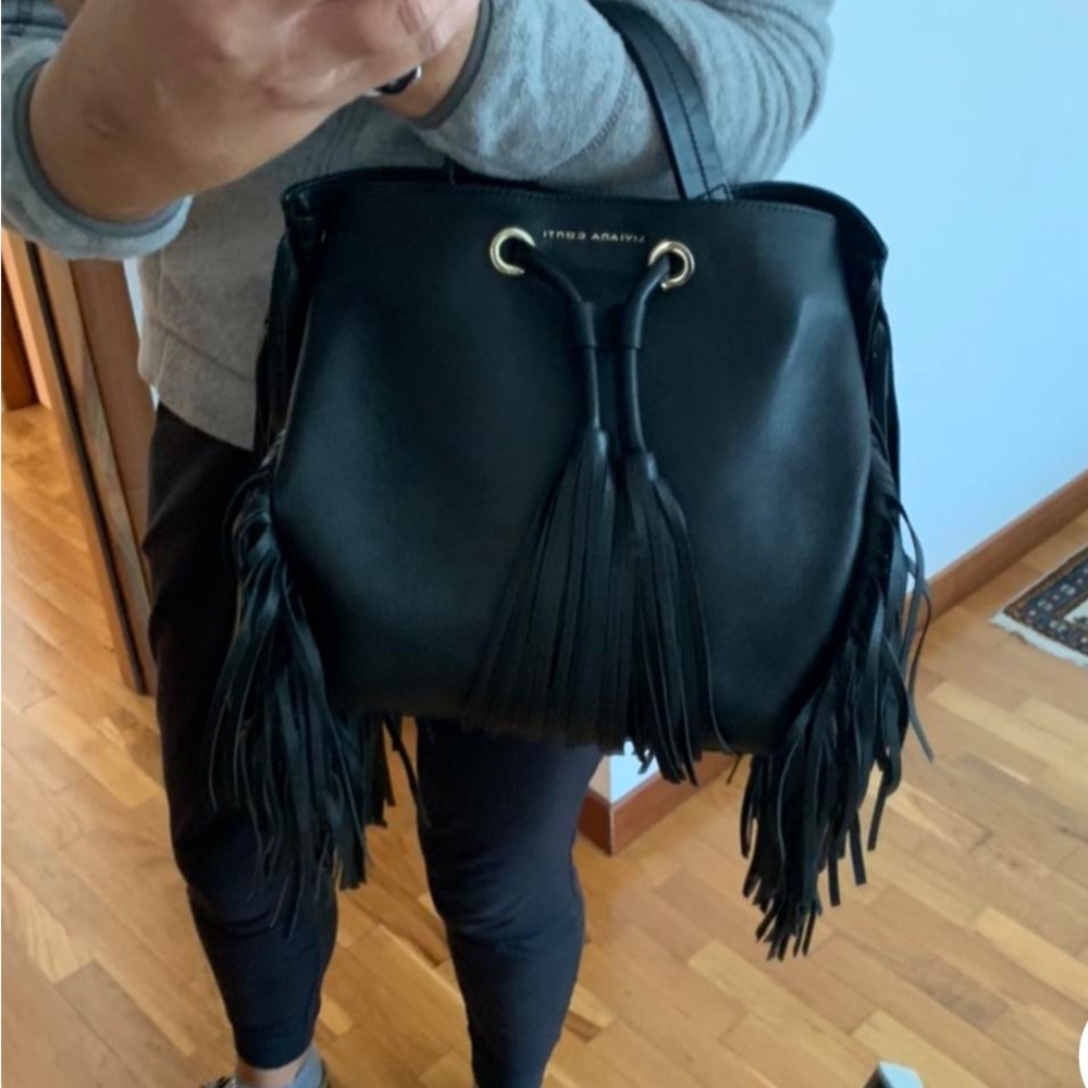 Liviana Conti black bag. Excellent condition - Picture 2 of 10